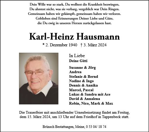 Karl-Heinz Hausmann