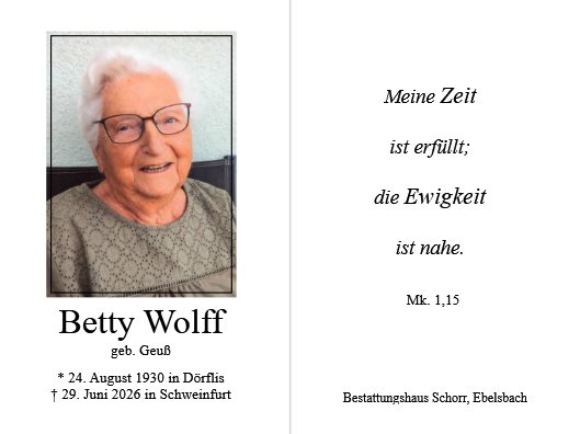 Betty Wolff