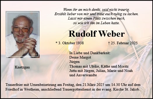 Rudolf Weber