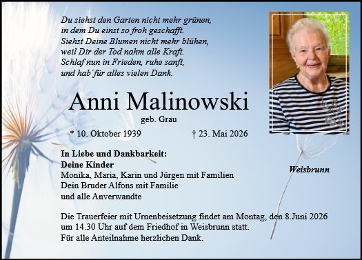 Anna Malinowski
