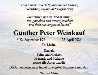 Günther Peter Weinkauf