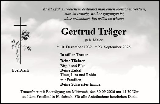 Gertrud Träger 