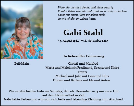 Gabriele Stahl 