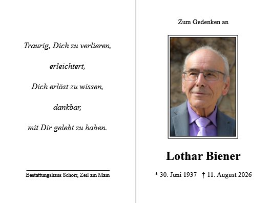 Lothar Biener