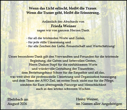 Frieda Weiner