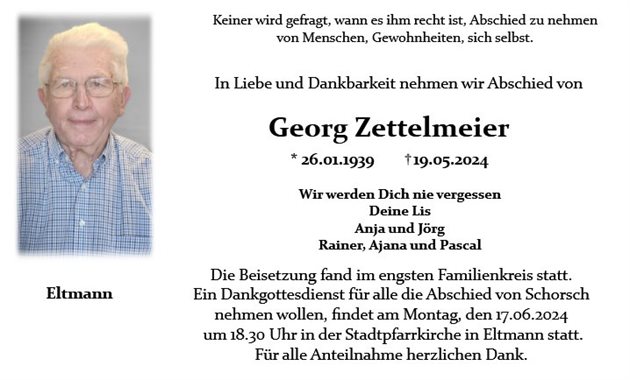 Georg Zettelmeier