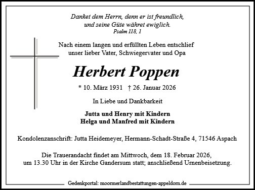 Herbert Poppen