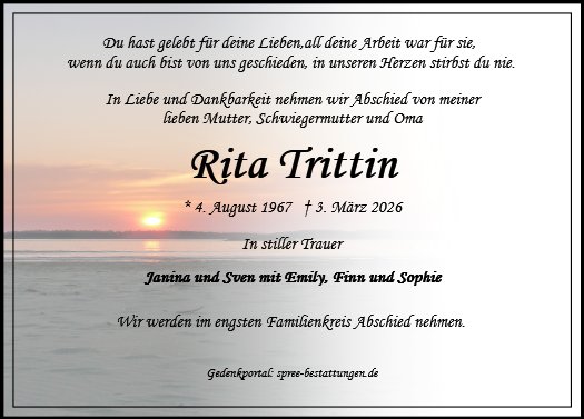 Rita Trittin