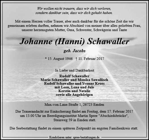 Johanne Schawaller