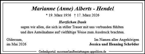 Marianne Alberts - Hendel