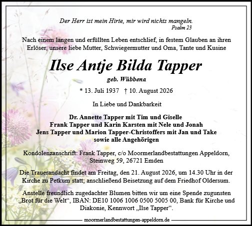 Ilse Tapper
