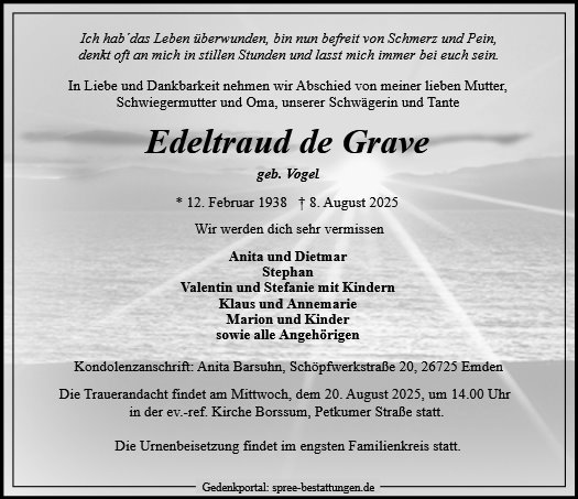 Edeltraud de Grave