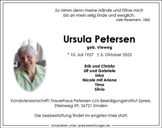Ursula Petersen