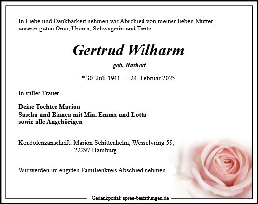 Gertrud Wilharm