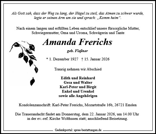 Amanda Frerichs