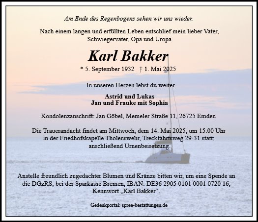 Karl Bakker
