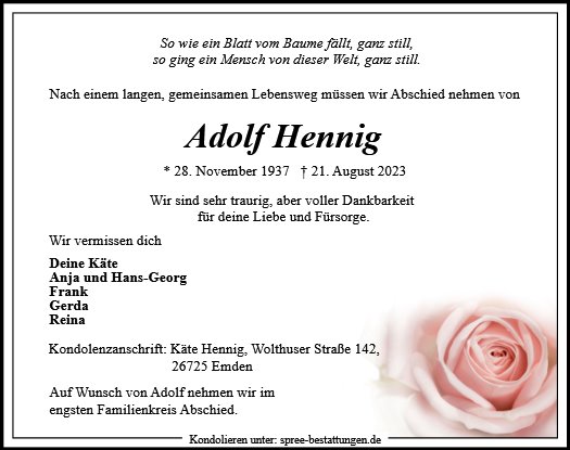 Adolf Hennig
