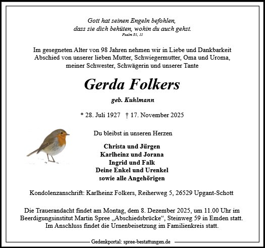 Gerda Folkers