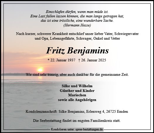 Fritz Benjamins