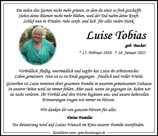 Luise Tobias