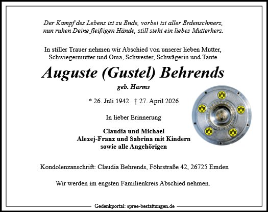 Auguste Behrends
