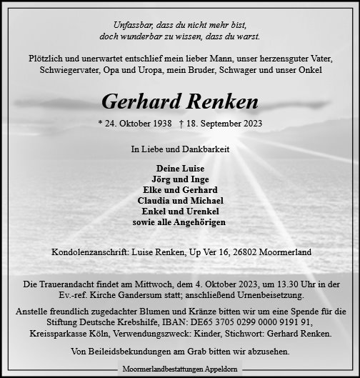 Gerhard Renken