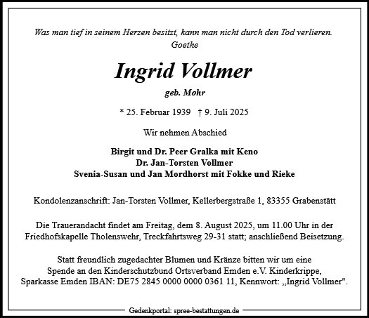 Ingrid Vollmer