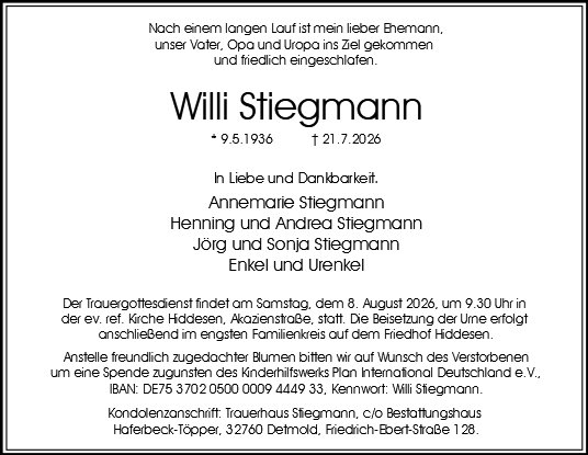 Willi Stiegmann