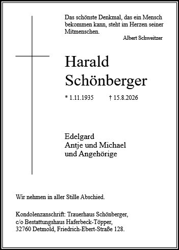 Harald Schönberger
