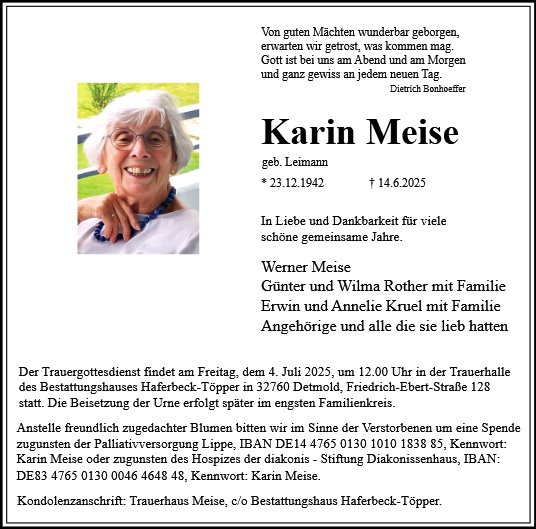 Karin Meise