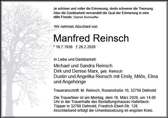 Manfred Reinsch