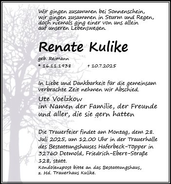 Renate Kulike