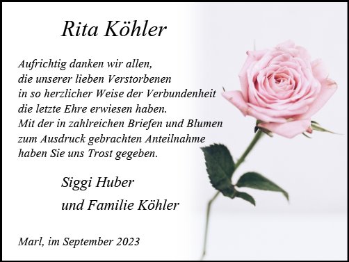 Rita Köhler
