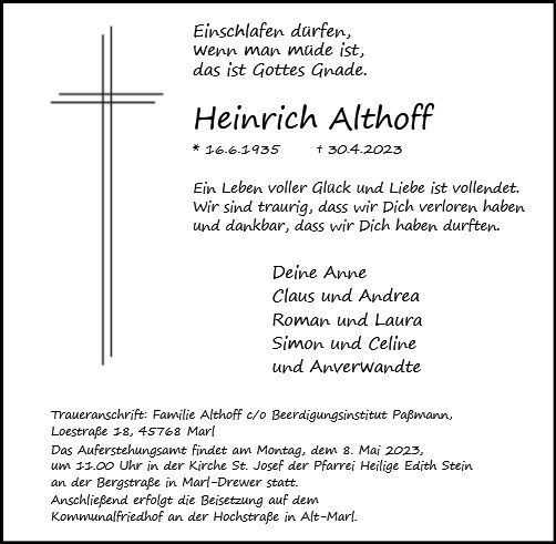 Heinrich Althoff