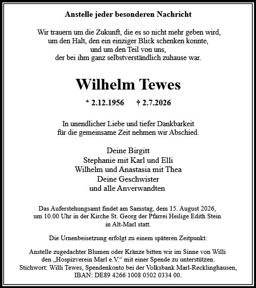 Wilhelm Tewes