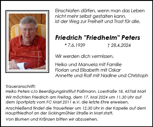 Friedrich Peters