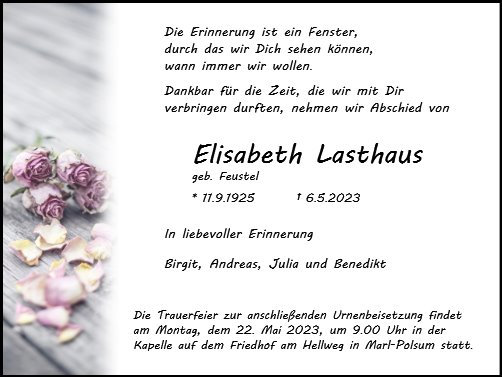 Elisabeth Lasthaus