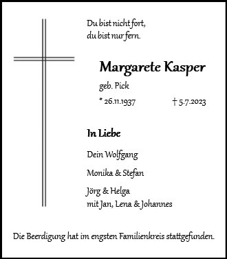 Margarete Kasper