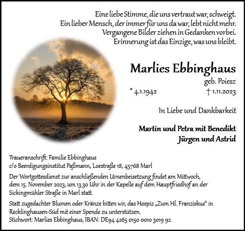 Maria Ebbinghaus