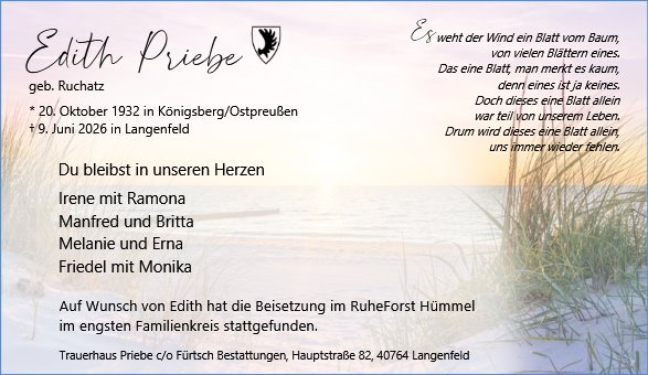 Edith Priebe