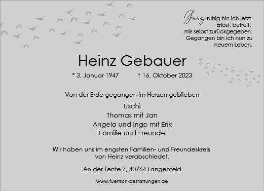 Heinz Gebauer