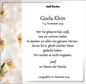 Gisela Klein