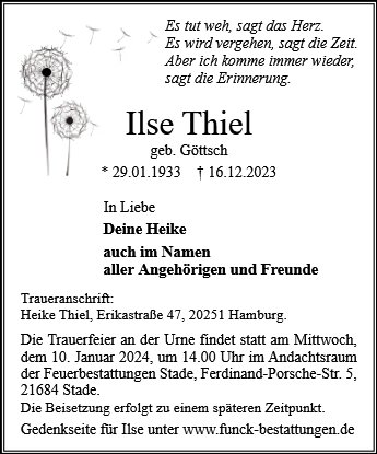 Ilse Thiel