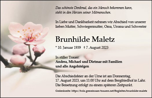 Brunhilde Maletz