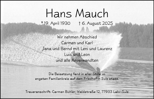 Hans Mauch