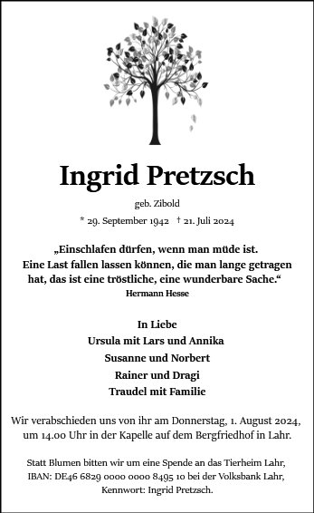 Ingrid Pretzsch