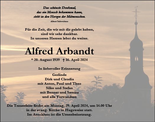 Alfred Arbandt