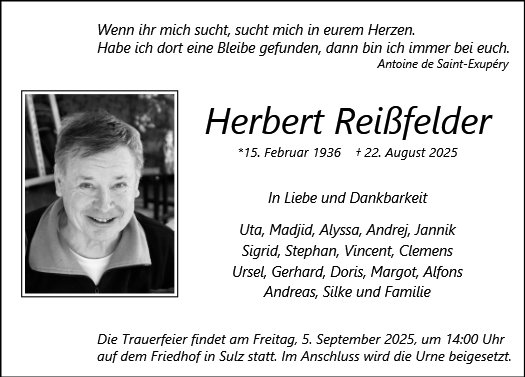 Herbert Reißfelder