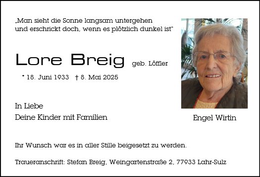 Lore Breig