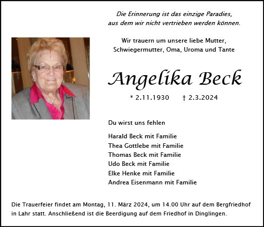 Angelika Beck